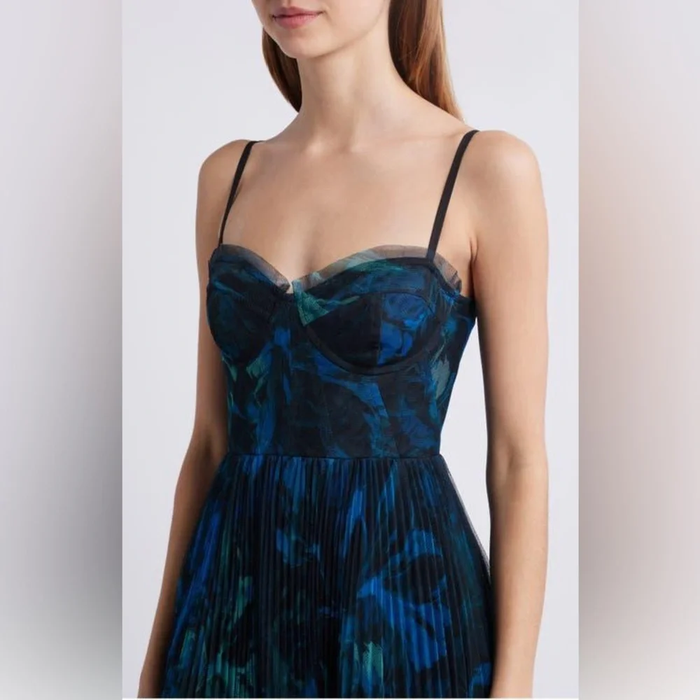 Hutch Corset Pleated Maxi Dress - Picture 3 of 7